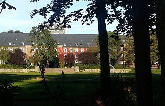 Blick über das innere Gelände